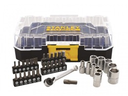 STANLEY� Hand Tools FatMax� PRO-STACK 1/4in Socket & Bit Set, 37 Piece &pound;24.95